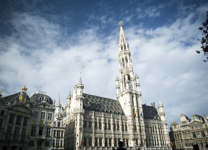 L'hôtel de ville de Bruxelles à la Grand-Place